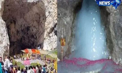 IMD अलर्ट के बाद अमरनाथ और वैष्णो देवी यात्रा निलंबित, श्रद्धालुओं की सुरक्षा को लेकर बड़ा फैसला IMD अलर्ट के बाद अमरनाथ और वैष्णो देवी यात्रा निलंबित, श्रद्धालुओं की सुरक्षा को लेकर बड़ा फैसला