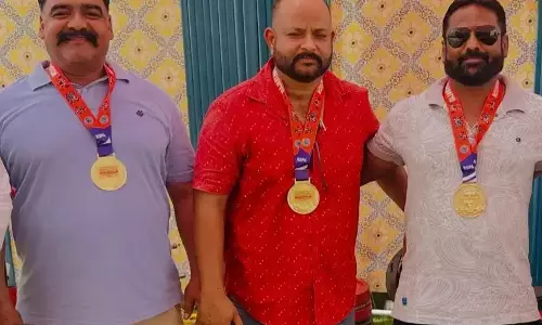 Bikaner: मास्टर पावरलिफ्टिंग चैंपियनशिप में राजस्थान की उम्मीद बने विक्रम सिंह चौहान Bikaner: मास्टर पावरलिफ्टिंग चैंपियनशिप में राजस्थान की उम्मीद बने विक्रम सिंह चौहान