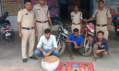 5 जुआरी गिरफ्तार, प्लांट के पास पुलिस की रेड 5 जुआरी गिरफ्तार, प्लांट के पास पुलिस की रेड