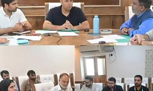 Anantnag: जिला विकास आयुक्त ने रोजगार योजना आवेदनों की समीक्षा और साक्षात्कार किया Anantnag: जिला विकास आयुक्त ने रोजगार योजना आवेदनों की समीक्षा और साक्षात्कार किया