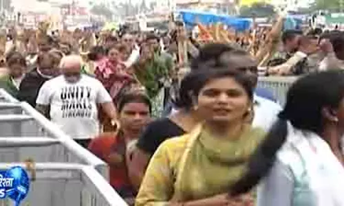 रथयात्रा: गुंडिचा मंदिर में जगन्नाथ दर्शन के लिए उमड़ी श्रद्धालुओं की भीड़ रथयात्रा: गुंडिचा मंदिर में जगन्नाथ दर्शन के लिए उमड़ी श्रद्धालुओं की भीड़