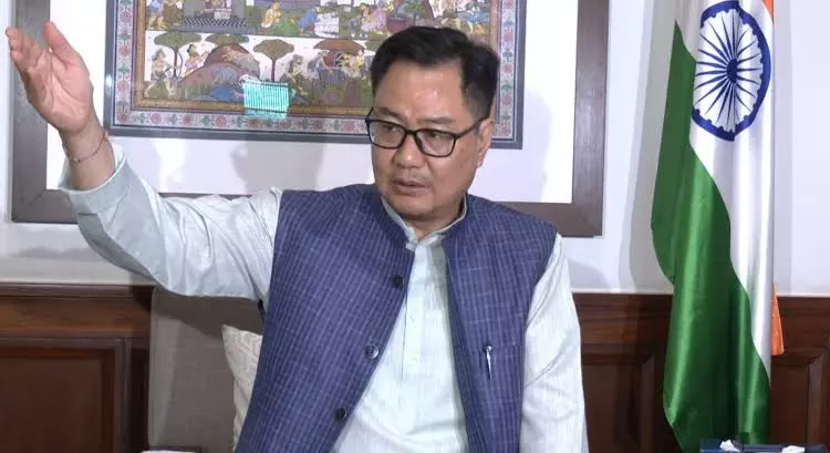 New Delhi: किरेन रिजिजू बोले, संसद की कार्यवाही सुचारु रूप से चलाएं सभी दल New Delhi: किरेन रिजिजू बोले, संसद की कार्यवाही सुचारु रूप से चलाएं सभी दल