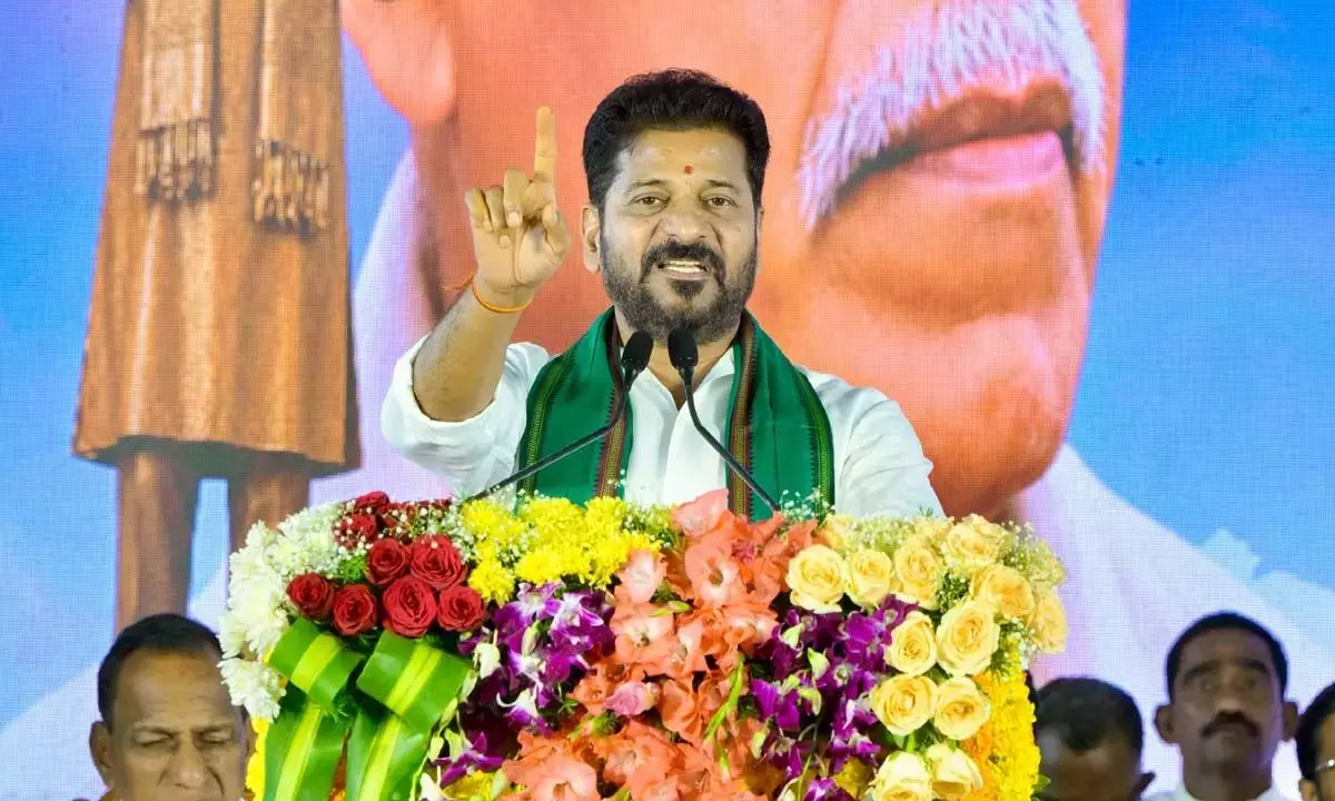 तेलंगाना कभी नहीं भूलेगा कि BRS ने राज्य के साथ कैसे धोखा किया: रेवंत तेलंगाना कभी नहीं भूलेगा कि BRS ने राज्य के साथ कैसे धोखा किया: रेवंत