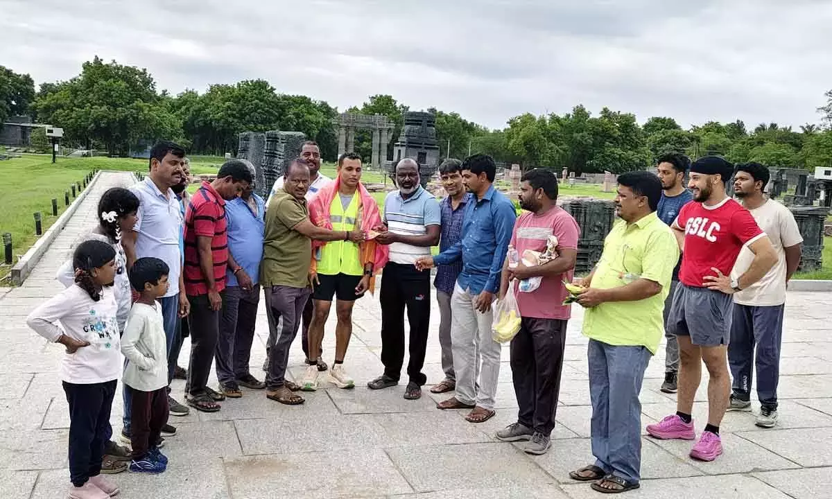 70 किलोमीटर की हेरिटेज रन तेलंगाना की सांस्कृतिक विरासत को प्रदर्शित करती है 70 किलोमीटर की हेरिटेज रन तेलंगाना की सांस्कृतिक विरासत को प्रदर्शित करती है