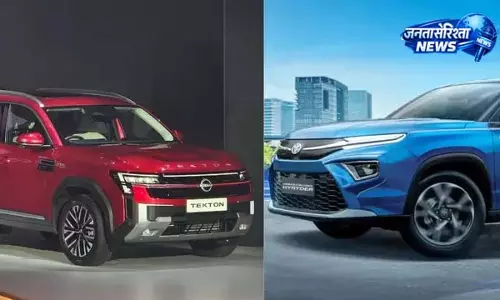 Nissan Tekton vs Toyota Hyryder: माइलेज, इंजन और कीमत में कौन बेहतर? Nissan Tekton vs Toyota Hyryder: माइलेज, इंजन और कीमत में कौन बेहतर?