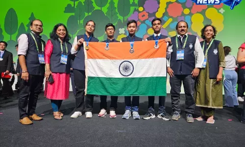 अंतरराष्ट्रीय ओलंपियाड में शानदार प्रदर्शन पर मुख्यमंत्री विष्णुदेव साय ने दी बधाई अंतरराष्ट्रीय ओलंपियाड में शानदार प्रदर्शन पर मुख्यमंत्री विष्णुदेव साय ने दी बधाई