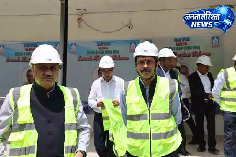 Shimla नेपाल में SJVN परियोजना का दौरा Shimla नेपाल में SJVN परियोजना का दौरा