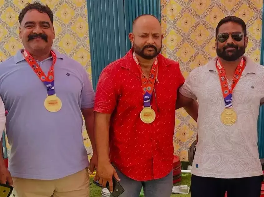 Bikaner: मास्टर पावरलिफ्टिंग चैंपियनशिप में राजस्थान की उम्मीद बने विक्रम सिंह चौहान Bikaner: मास्टर पावरलिफ्टिंग चैंपियनशिप में राजस्थान की उम्मीद बने विक्रम सिंह चौहान