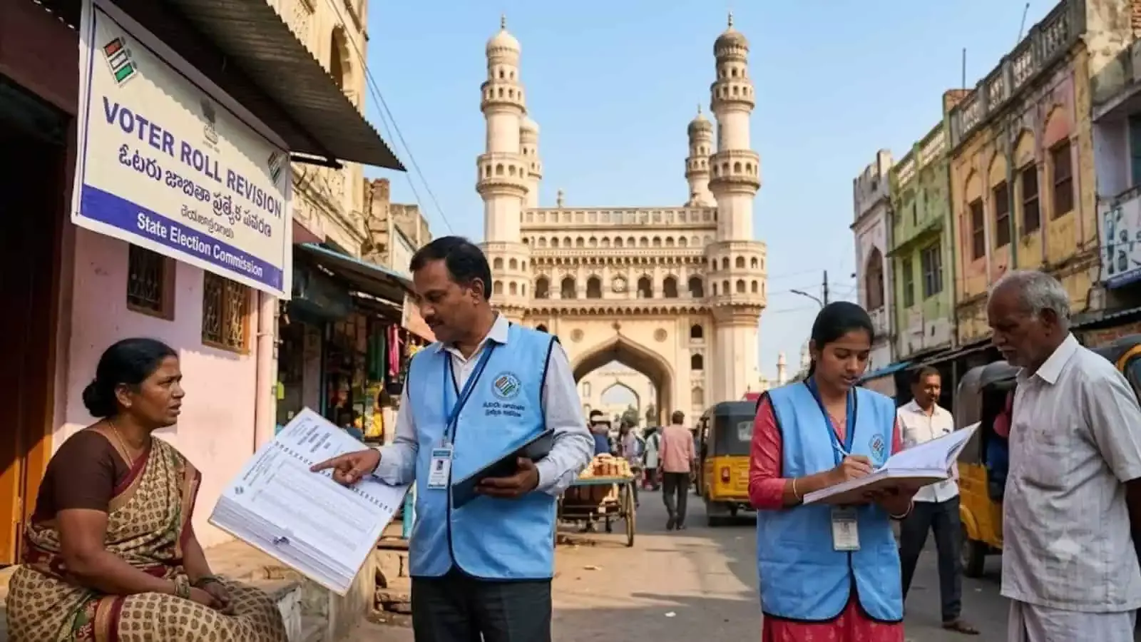 Hyderabad SIR डिजिटलीकरण में हैदराबाद पिछड़ा, राज्य के सबसे कमजोर प्रदर्शनकर्ताओं में शामिल Hyderabad SIR डिजिटलीकरण में हैदराबाद पिछड़ा, राज्य के सबसे कमजोर प्रदर्शनकर्ताओं में शामिल
