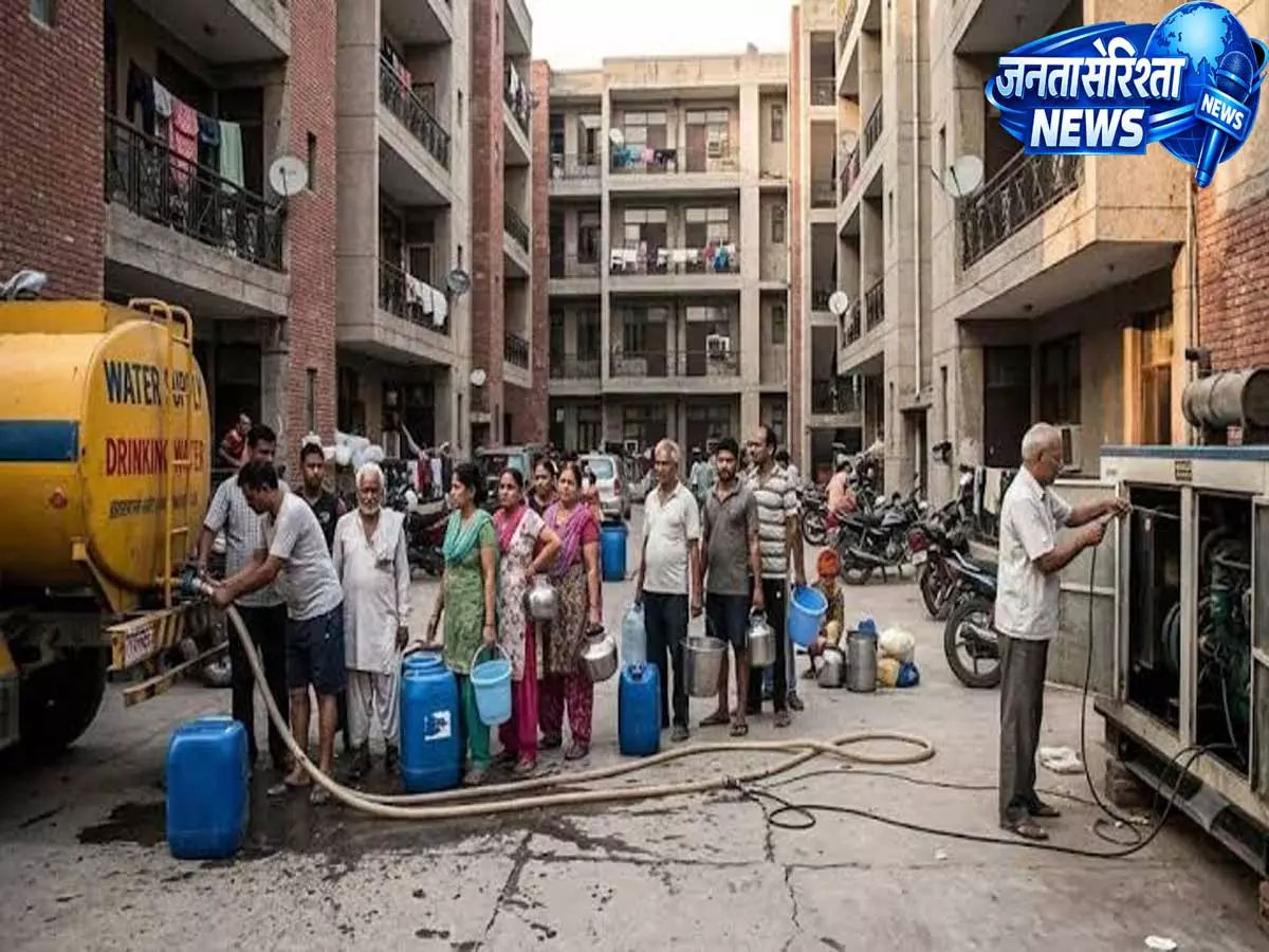 फरीदाबाद के एडोर हैप्पी होम्स में पानी संकट पर बवाल, बिल्डर के खिलाफ अफसरों का प्रदर्शन फरीदाबाद के एडोर हैप्पी होम्स में पानी संकट पर बवाल, बिल्डर के खिलाफ अफसरों का प्रदर्शन