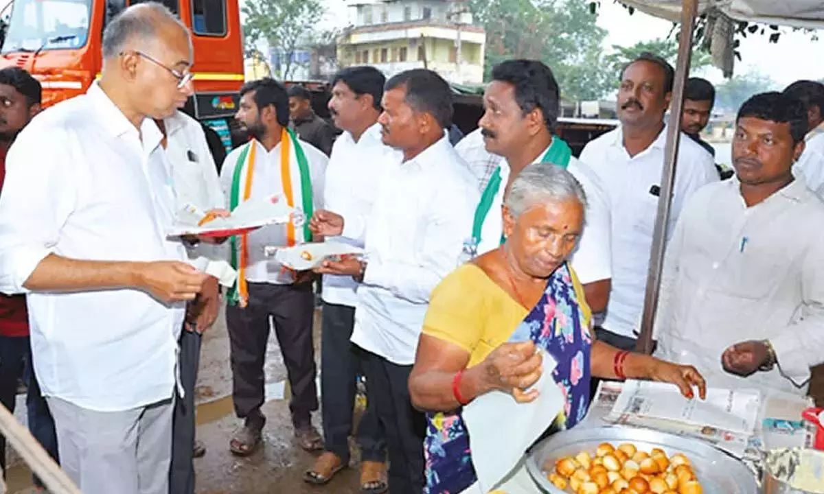 Telangana: पुव्वाडा ने स्तम्भाद्री आइकन का उद्घाटन किया Telangana: पुव्वाडा ने स्तम्भाद्री आइकन का उद्घाटन किया