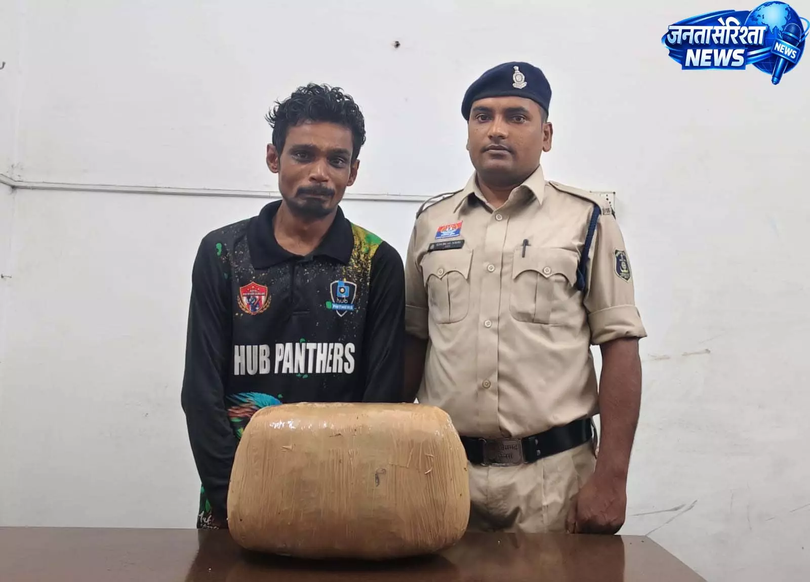 रायपुर पुलिस की बड़ी कार्रवाई, 10 किलो 345 ग्राम गांजा के साथ तस्कर गिरफ्तार