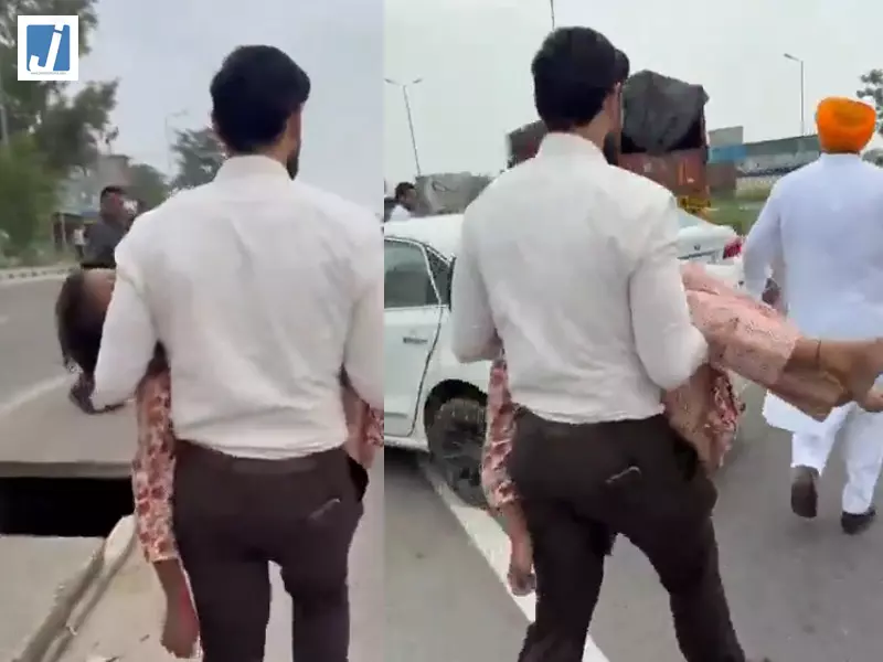 मंत्री नहीं, मददगार बने चिराग पासवान! घायल युवती के लिए रोका काफिला मंत्री नहीं, मददगार बने चिराग पासवान! घायल युवती के लिए रोका काफिला