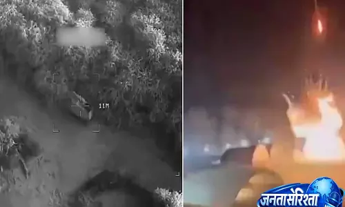 होर्मुज़ जलडमरूमध्य में जहाज में लगी आग, अमेरिका-ईरान तनाव के बीच बढ़ा बड़े युद्ध का खतरा