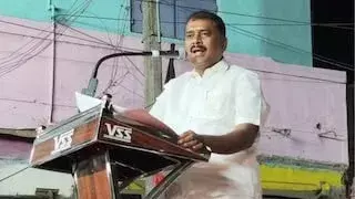 TN के CM के खिलाफ कथित धमकी के बाद DMK विधायक गिरफ्तार TN के CM के खिलाफ कथित धमकी के बाद DMK विधायक गिरफ्तार