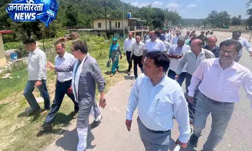 परमार ने हाईवे प्रोजेक्ट की प्रगति का लिया जायजा