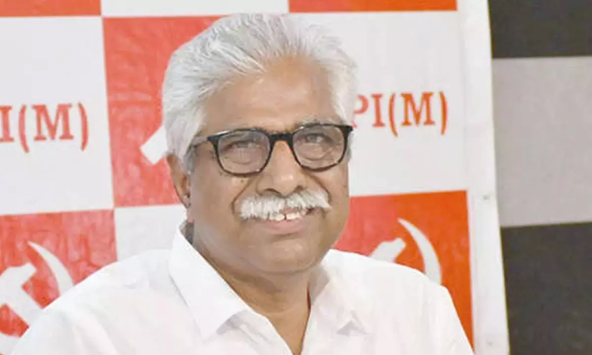 CPM ने एपी सांसदों से आग्रह किया, आंख मूंदकर समर्थन न करें, राज्य के मुद्दों को संसद में उठाएं CPM ने एपी सांसदों से आग्रह किया, आंख मूंदकर समर्थन न करें, राज्य के मुद्दों को संसद में उठाएं