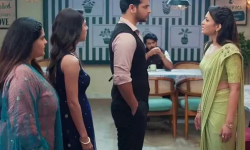 Café में छिड़ी जुबानी जंग, श्रुति और प्रेम के बीच होगा बड़ा टकराव Café में छिड़ी जुबानी जंग, श्रुति और प्रेम के बीच होगा बड़ा टकराव