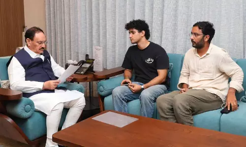 CJP प्रतिनिधिमंडल ने नड्डा से की मुलाकात, तीन मांगें रखीं CJP प्रतिनिधिमंडल ने नड्डा से की मुलाकात, तीन मांगें रखीं