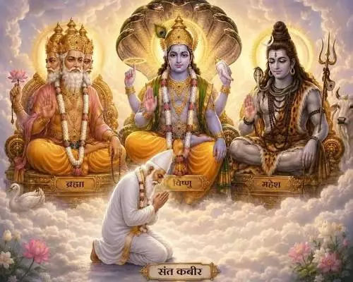त्रिदेव की दिव्य उत्पत्ति का रहस्य: ब्रह्मा, विष्णु और महेश के प्रकट होने की रोचक कथा त्रिदेव की दिव्य उत्पत्ति का रहस्य: ब्रह्मा, विष्णु और महेश के प्रकट होने की रोचक कथा