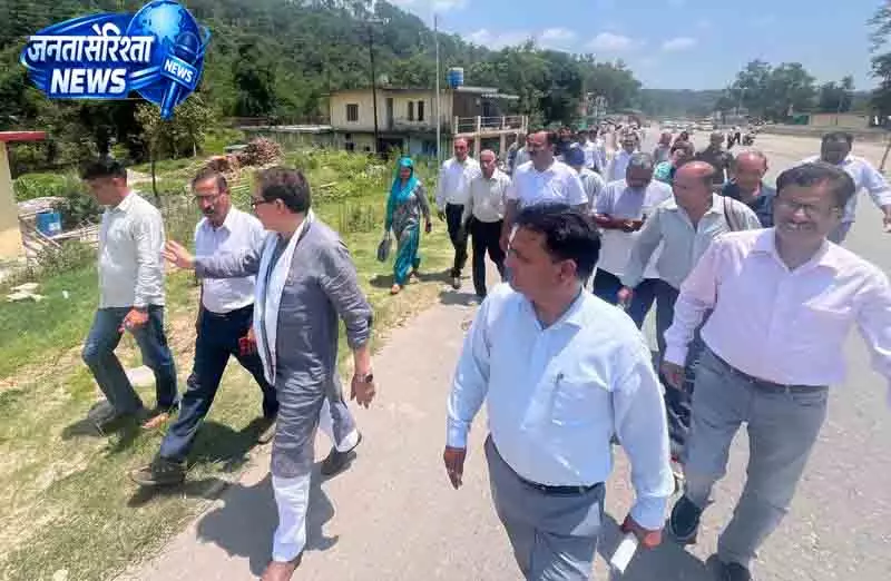 परमार ने हाईवे प्रोजेक्ट की प्रगति का लिया जायजा परमार ने हाईवे प्रोजेक्ट की प्रगति का लिया जायजा