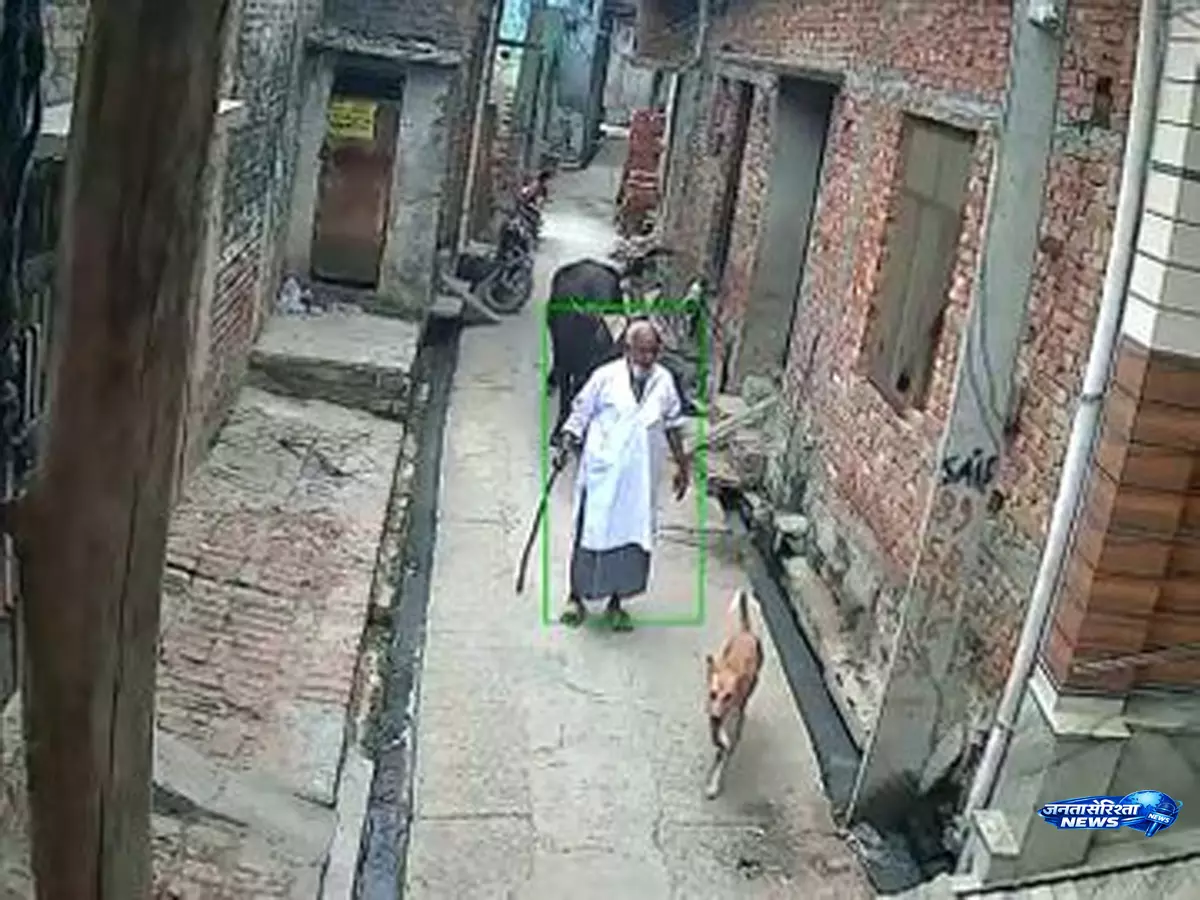बुजुर्ग पर सांड़ का अचानक हमला, जोरदार टक्कर से सड़क पर गिरे; बुजुर्ग पर सांड़ का अचानक हमला, जोरदार टक्कर से सड़क पर गिरे;