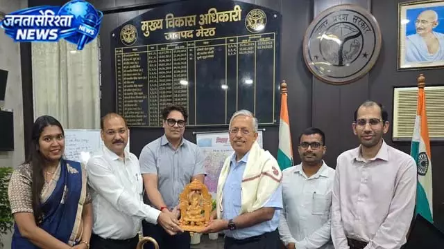 मेरठ में भावुक हुए मुख्य सचिव एसपी गोयल मेरठ में भावुक हुए मुख्य सचिव एसपी गोयल