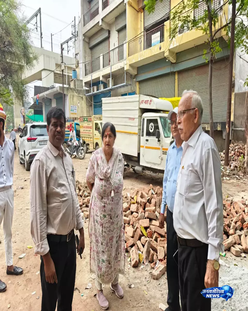 निगम की जमीन पर कब्जे की साजिश, महापौर ने सख्त कार्रवाई के दिए निर्देश निगम की जमीन पर कब्जे की साजिश, महापौर ने सख्त कार्रवाई के दिए निर्देश