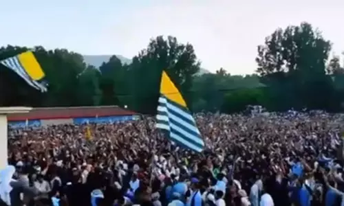 पीओके में जेएएसी का आंदोलन जारी, 23 जुलाई को बड़े प्रदर्शन का ऐलान पीओके में जेएएसी का आंदोलन जारी, 23 जुलाई को बड़े प्रदर्शन का ऐलान