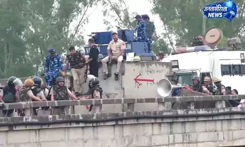 Punjab किसान रैली: शंभू बॉर्डर सील, किसान हिरासत में