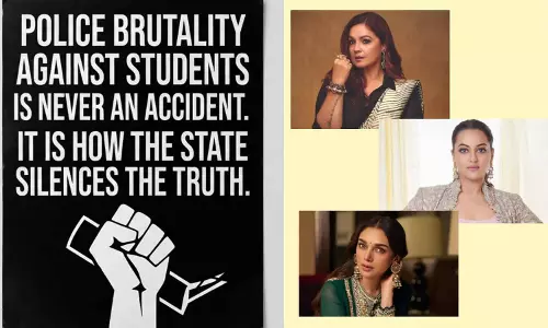 CJP Protest: छात्रों के समर्थन में आए बॉलीवुड सेलिब्रिटी, खान अभिनेताओं की चुप्पी बनी चर्चा CJP Protest: छात्रों के समर्थन में आए बॉलीवुड सेलिब्रिटी, खान अभिनेताओं की चुप्पी बनी चर्चा