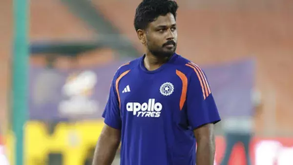 चुपचाप बैठो और ताली बजाओ: T20 वर्ल्ड कप में शुरुआती संघर्षों पर सैमसन ने बात की चुपचाप बैठो और ताली बजाओ: T20 वर्ल्ड कप में शुरुआती संघर्षों पर सैमसन ने बात की