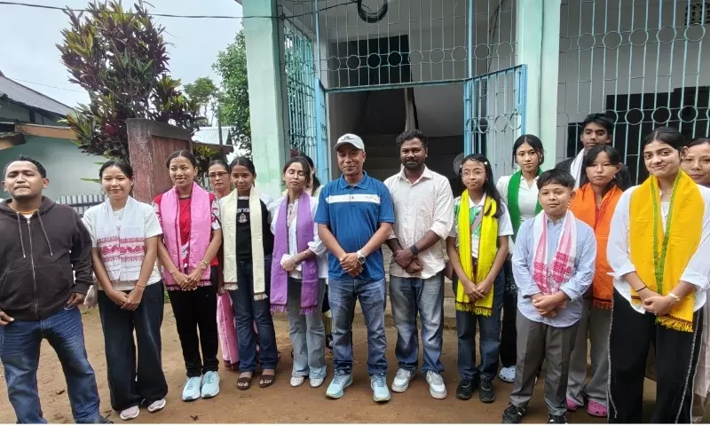 Assam: डिमा हसाओ के ताइक्वांडो नेशनल गोल्ड मेडलिस्ट्स को हाफलोंग में सम्मानित किया Assam: डिमा हसाओ के ताइक्वांडो नेशनल गोल्ड मेडलिस्ट्स को हाफलोंग में सम्मानित किया