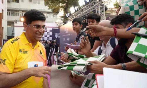 World Chess Day पर Global Chess League का Road2GCL अभियान World Chess Day पर Global Chess League का Road2GCL अभियान