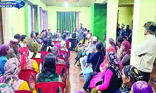 ग्राम सभा में तय किया पंचायत का भविष्य, विकास का नया रोडमैप तैयार ग्राम सभा में तय किया पंचायत का भविष्य, विकास का नया रोडमैप तैयार