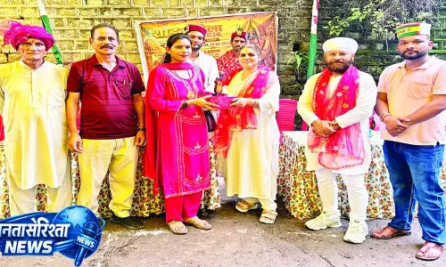 शाडनु मेले में कलाकारों ने प्रस्तुतियों से जमाया रंग शाडनु मेले में कलाकारों ने प्रस्तुतियों से जमाया रंग