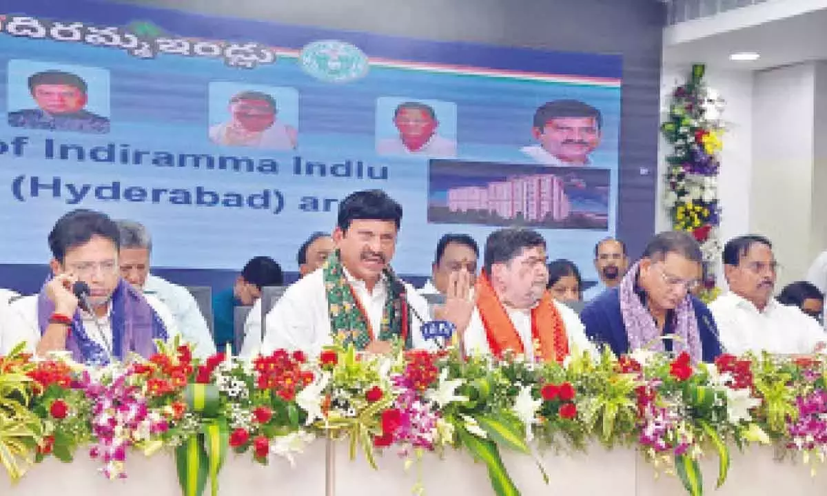 Telangana: हैदराबाद में इंदिराम्मा शहरी आवास योजना शुरू की गई Telangana: हैदराबाद में इंदिराम्मा शहरी आवास योजना शुरू की गई