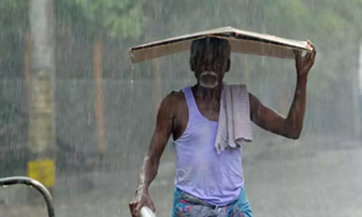 Telangana: मुलुगु ज़िले में भारी बारिश हुई, जहाँ औसत बारिश 7.66 सेमी दर्ज की गई Telangana: मुलुगु ज़िले में भारी बारिश हुई, जहाँ औसत बारिश 7.66 सेमी दर्ज की गई