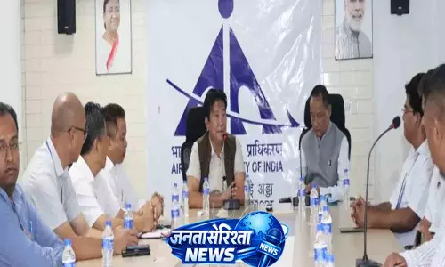 सलाहकार पोंगशी ने दीमापुर रेलवे स्टेशन और एयरपोर्ट प्रोजेक्ट्स की समीक्षा की सलाहकार पोंगशी ने दीमापुर रेलवे स्टेशन और एयरपोर्ट प्रोजेक्ट्स की समीक्षा की