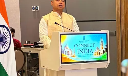 मोरक्को में भारतीय दूतावास ने ‘कनेक्ट विद इंडिया 2026’ कार्यक्रम आयोजित किया मोरक्को में भारतीय दूतावास ने ‘कनेक्ट विद इंडिया 2026’ कार्यक्रम आयोजित किया
