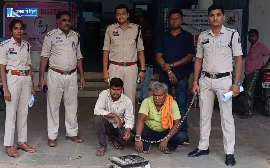 चोर और चोरी का सामान खरीदने वाला कबाड़ी गिरफ्तार, पुलिस का खुलासा चोर और चोरी का सामान खरीदने वाला कबाड़ी गिरफ्तार, पुलिस का खुलासा