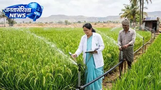 बारिश कम तो चिंता नहीं, स्प्रिंकलर से बढ़ेगी धान की पैदावार बारिश कम तो चिंता नहीं, स्प्रिंकलर से बढ़ेगी धान की पैदावार