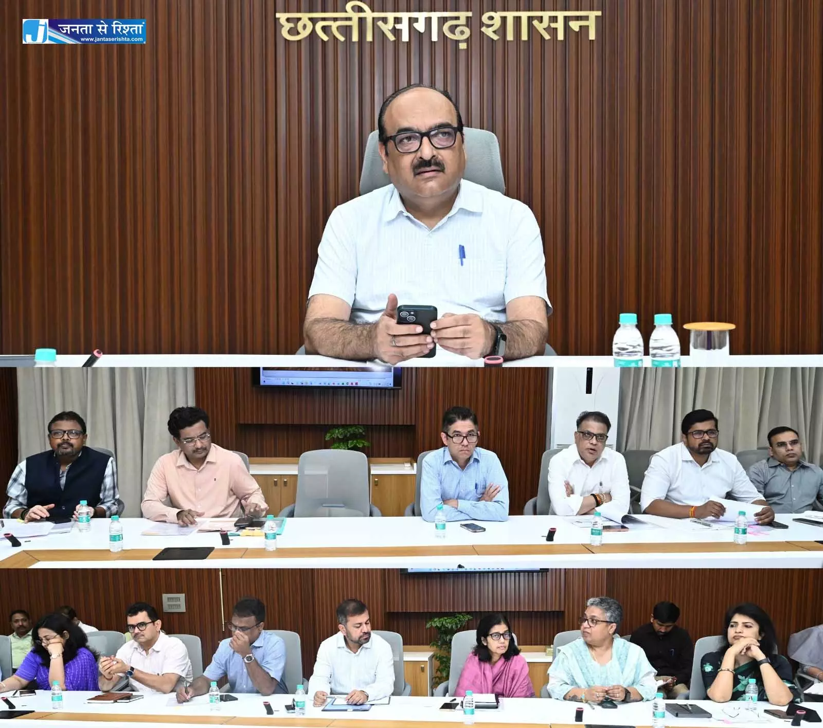 मुख्य सचिव विकासशील ने सचिवों की ली उच्च स्तरीय बैठक मुख्य सचिव विकासशील ने सचिवों की ली उच्च स्तरीय बैठक