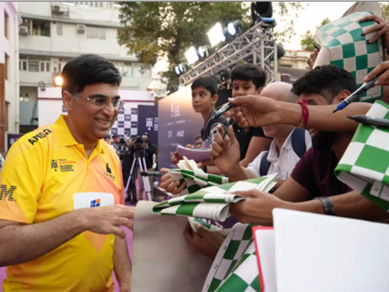World Chess Day पर Global Chess League का Road2GCL अभियान World Chess Day पर Global Chess League का Road2GCL अभियान