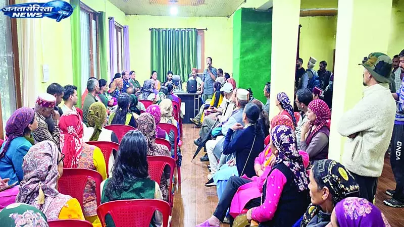 ग्राम सभा में तय किया पंचायत का भविष्य, विकास का नया रोडमैप तैयार ग्राम सभा में तय किया पंचायत का भविष्य, विकास का नया रोडमैप तैयार