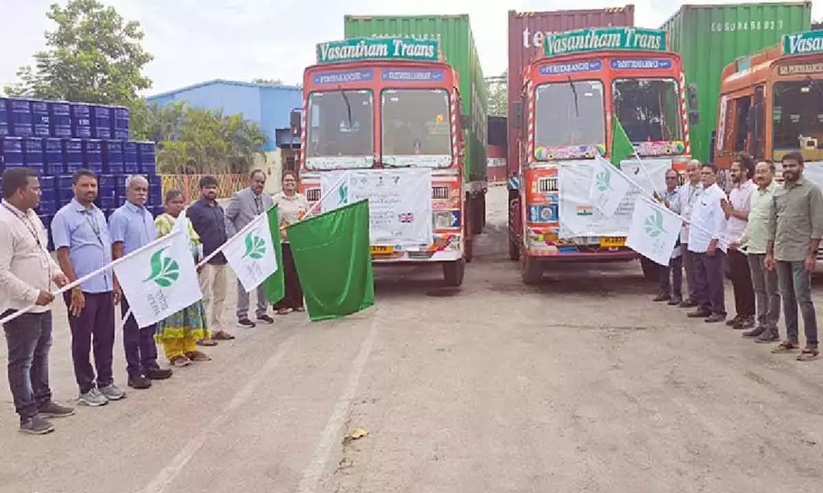 Andhra: तिरूपति ने ब्रिटेन को पहला आम के गूदे का निर्यात शुरू किया Andhra: तिरूपति ने ब्रिटेन को पहला आम के गूदे का निर्यात शुरू किया