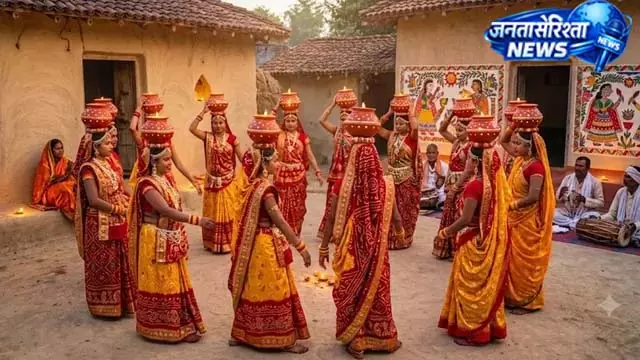 बिहार का प्रसिद्ध झिझिया नृत्य, मटके के पीछे छिपी है खास मान्यता बिहार का प्रसिद्ध झिझिया नृत्य, मटके के पीछे छिपी है खास मान्यता
