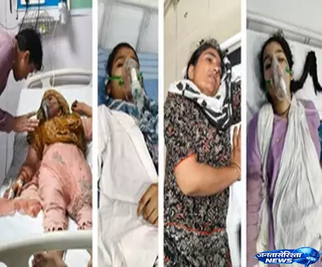 Saharanpur; में बड़ा हादसा, गैस रिसाव से मजदूर महिलाओं की हालत बिगड़ी Saharanpur; में बड़ा हादसा, गैस रिसाव से मजदूर महिलाओं की हालत बिगड़ी