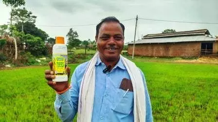 सिंगरौली के किसान ने उठाई आधुनिक राह, इस बार खरीफ में करेंगे नैनो डीएपी का छिड़काव सिंगरौली के किसान ने उठाई आधुनिक राह, इस बार खरीफ में करेंगे नैनो डीएपी का छिड़काव