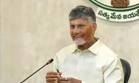 Andhra: नायडू नई दिल्ली में मोदी, अमित शाह से मिलेंगे Andhra: नायडू नई दिल्ली में मोदी, अमित शाह से मिलेंगे